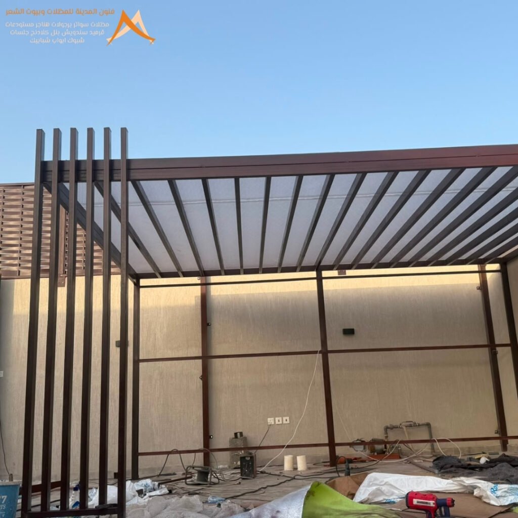 مقاول مظلات حدائق بالمدينة